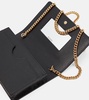 Gucci Script leather wallet on chain