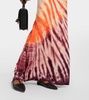 Kells tie-dye off-shoulder maxi dress