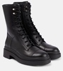 Nari leather mid-calf boots