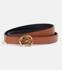 Reversible Anagram leather belt