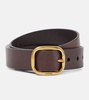 Leather belt