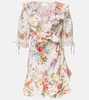 Sew Yesterday floral cotton wrap dress