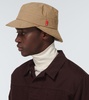 Cotton-blend bucket hat