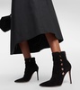 Suede ankle boots