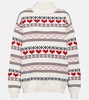 St Moritz Clementine intarsia cotton sweater