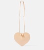 Le Coeur leather shoulder bag