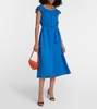 Justine cotton midi dress