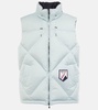 Quilted down vest