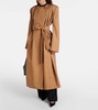 Minnler cotton-blend twill trench coat