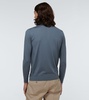 Ml long-sleeved wool polo shirt