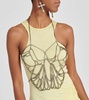 Butterfly embellished body chain