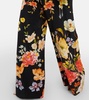 Secret History floral silk jumpsuit