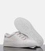 Antibes pearl-embellished leather sneakers