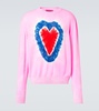 Heart Dye cashmere sweater