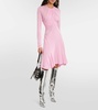 Rosemagd asymmetric jersey midi dress