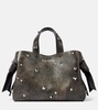 Musubi Medium studded leather shoulder bag