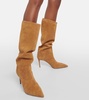 Matignon suede knee-high boots