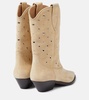 Duerto suede knee-high boots