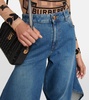 High-rise wide-leg jeans