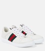 Screener leather sneakers