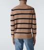 Wool and cashmere half-zip sweater