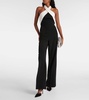 Halterneck cady jumpsuit