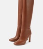 Linda leather over-the-knee boots