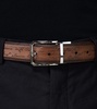 Scritto reversible leather belt