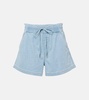 Tijana cotton chambray shorts