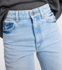 High-rise boyfriend jeans