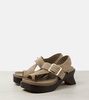 Ease suede sandals