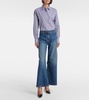 Megan mid-rise wide-leg jeans