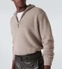 Cashmere half-zip sweater