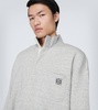 Cotton fleece sweatshirt