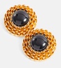 Embellished clip-on earrings