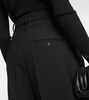 Gessati wide-leg wool pants 