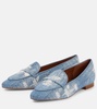 Bruni denim loafers