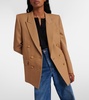 Wool grain de poudre blazer