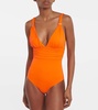 Panarea ruched swimsuit