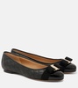 Varina quilted leather ballet flats