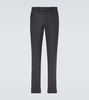 Chester wool-blend slim pants