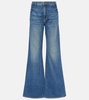 Anna mid-rise flared jeans