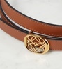 Reversible Anagram leather belt