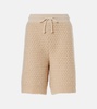 Cocooning cashmere shorts