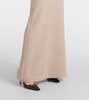 Cashmere turtleneck gown