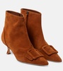 Baylow embellished suede ankle boots