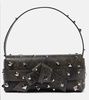 Musubi studded leather shoulder bag