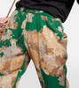 Printed slim pants