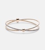 Pomellato Together 18kt rose gold bangle with white diamonds