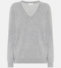 V-neck cashmere sweater